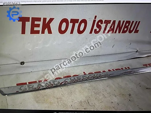 Grand cherokee sol ön kapı eşik çıtası 55079307ae