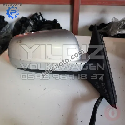 Volkswagen Passat B5 Uzun Sağ Dikiz Aynası Çıkma Gümüş