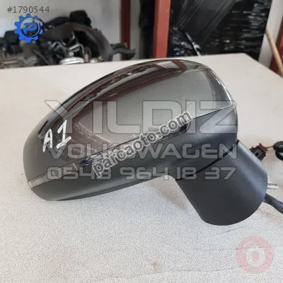 Audi A1 Sağ Dikiz Aynası Orijinal Çıkma Yedek Parça