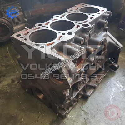 Audi A4 2.0 TFSI Benzin BPJ Çıkma Yarım Motor Blok 2007 2008