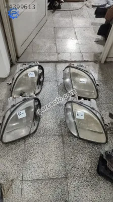 Mercedes SLK 1995 2001 çıkma sağ sol far orijinal