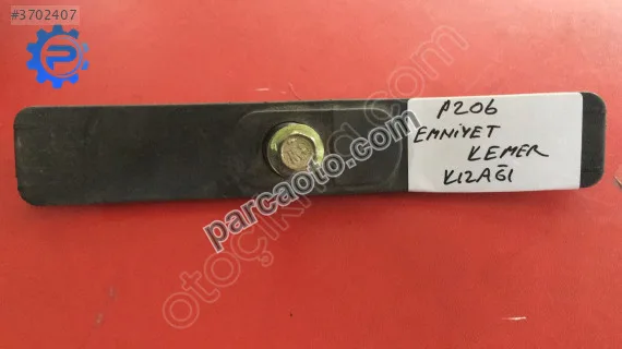 Peugeot p 206 emniyet kemer kızağı orj çıkma