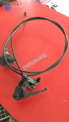 Peugeot p206 kaput açma teli ve kol orj çıkma