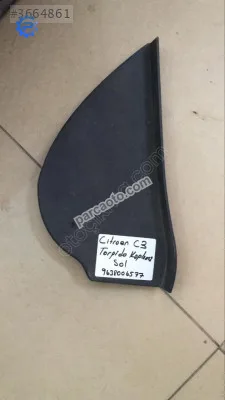 Citroen c3 torpido sol kaplama orj çıkma 9638006577