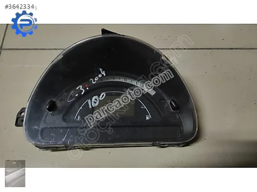 Citroen c3 gösterge paneli