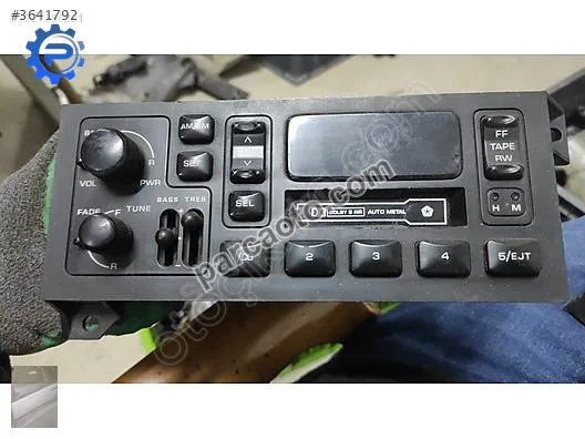 Marka uyumlu chrysler dodge jeep orjinal teyp p04858556