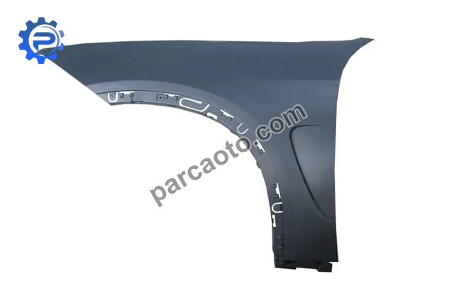 Bmw x5- f15- 14/18; ön çamurluk sol gri (braketli) (tw)