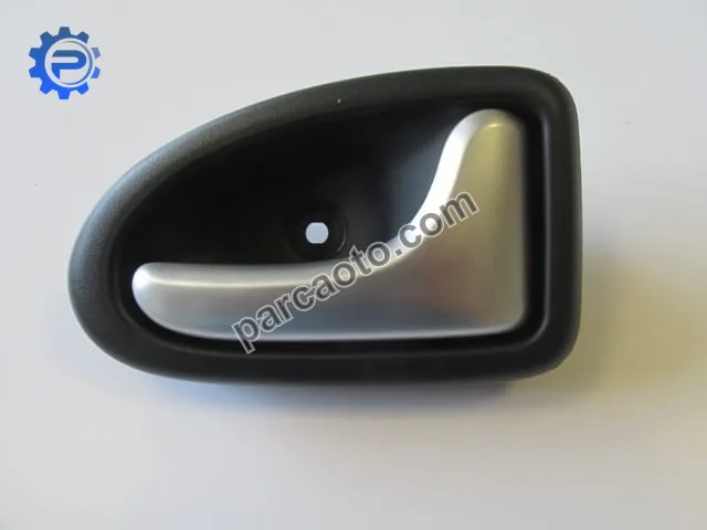 Renault megane- 1- 98/99; ön kapı iç açma kolu sağ elceği gümüş gri