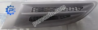 Chevrolet aveo- hb- 09/11; ön çamurluk panjuru sol (ızgara plastiği) (bfn)