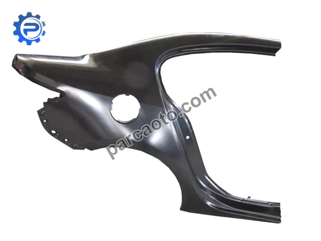Renault fluence- 09/16; arka çamurluk sağ (yakıt depo kapağı delikli) (eagle body)