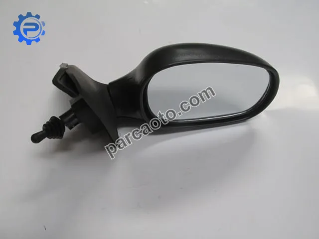 Daewoo lanos- sd/hb- 97/00; kapı aynası sağ manuel siyah (famella)
