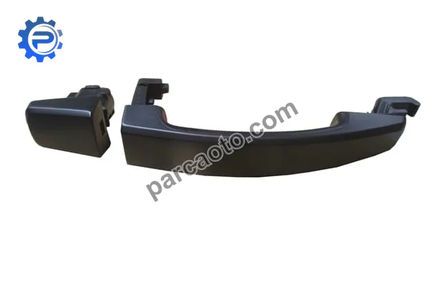 Opel astra- h- sd/hb- 04/14; arka kapı dış açma kolu sol siyah (anahtar deliksiz) (boyanır tip)(tyg)