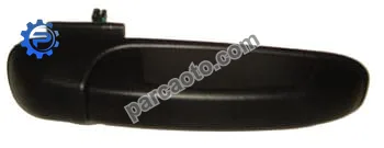 Dodge ram- pıck up- 02/04; ön kapı dış açma kolu sağ (pütürlü siyah) (hushan)