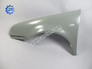 Volkswagen bora- 99/05; ön çamurluk delikli sol gri boyalı (sımyı)