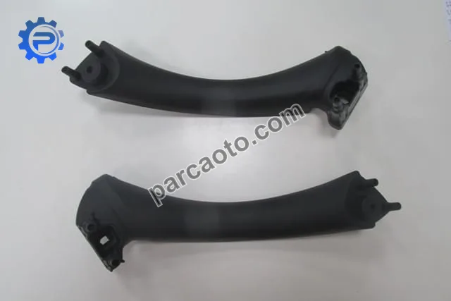 Bmw 3 serı- e90- 05/11; ön kapı iç çekme kolu sağ/sol set (2 parça) siyah