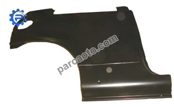 Volkswagen lupo- 99/02; arka çamurluk sağ (depo kapağı delikli) (3 kapı)