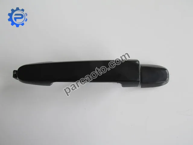 Toyota yarıs- 06/11; arka kapı dış açma kolu sağ siyah (boyanır tip) (hushan)