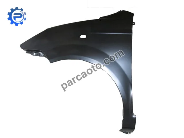 Chevrolet spark- 06/09; ön çamurluk delikli sol (tyg)