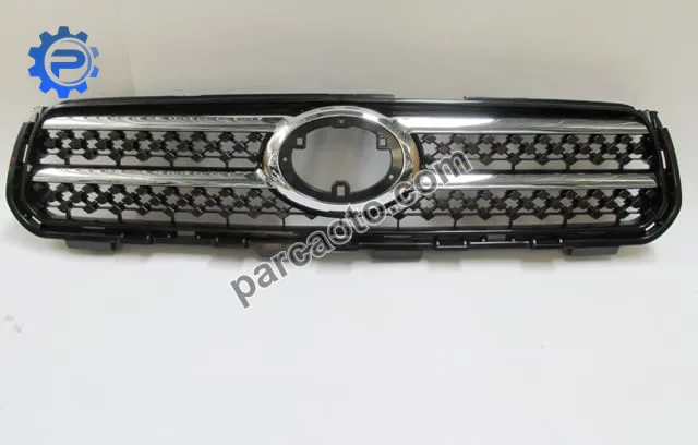 Toyota rav4- 06/09; ön panjur siyah (nikelaj çıtalı) (tyg)
