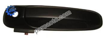 Dodge durango- 04/06; ön kapı dış açma kolu sağ (pütürlü siyah) (hushan)