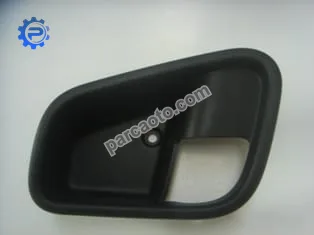 Peugeot bıpper- 08/17; ön kapı iç açma kolu dış çerçevesi sol siyah