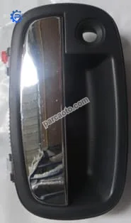 Kıa sportage- 95/02; ön kapı dış açma kolu sol siyah (elceği nikelajlı) (hushan)
