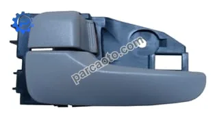 Mıtsubıshı lancer- 04/08; ön kapı iç açma kolu sol gri (hushan)