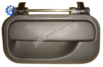 Opel corsa- b- 93/00; arka kapı dış açma kolu sol siyah (pütürlü tip) (tw)