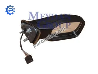 Peugeot 106- 91/96; kapı aynası sağ elektrikli/ısıtmalı siyah (tw)