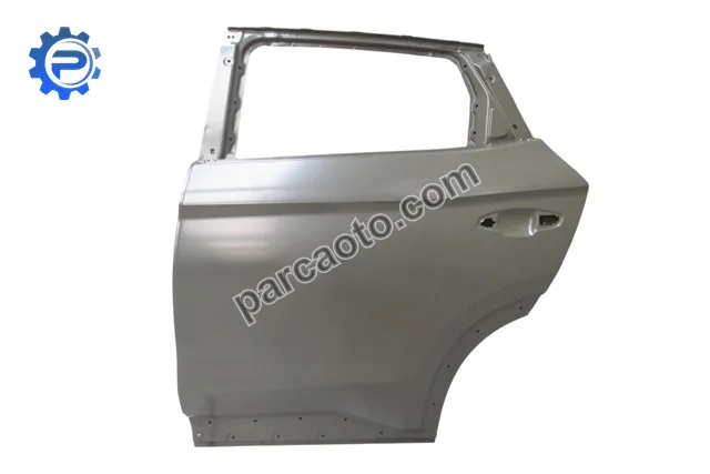 Byd seal u- 24/25; arka kapı komple sol gri boyalı (iceli/çekomastikli) (tw)