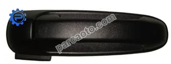 Dodge ram- pıck up- 02/04; arka kapı dış açma kolu sol (pütürlü siyah) (hushan)