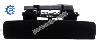 Peugeot 306- sd/hb- 00/01; arka kapı dış açma kolu sol siyah (pütürlü tip) (tw)