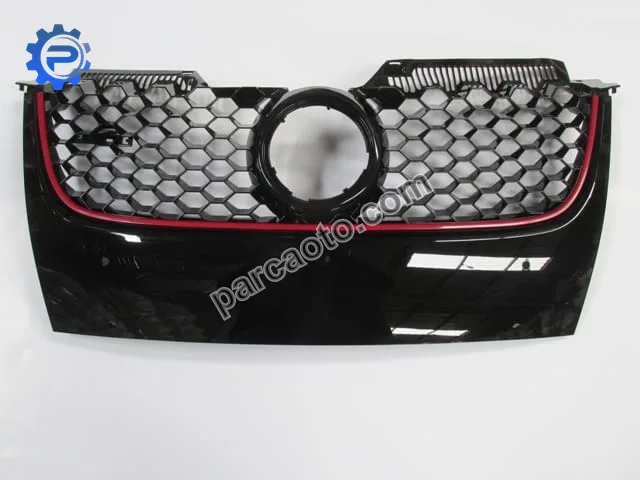 Volkswagen jetta- 5- 06/10; ön panjur siyah (kırmızı çıtalı) (gtı) (tw)