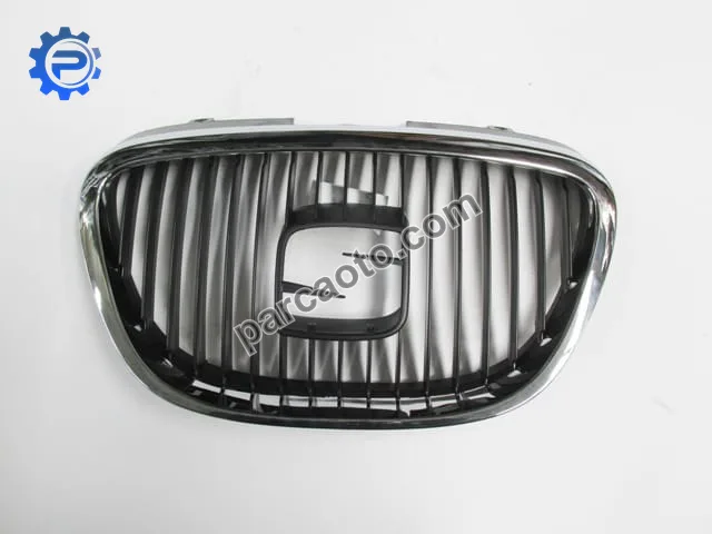 Seat toledo- 05/07; ön panjur siyah (nikelaj çerçeveli) (tüv)(tyg)