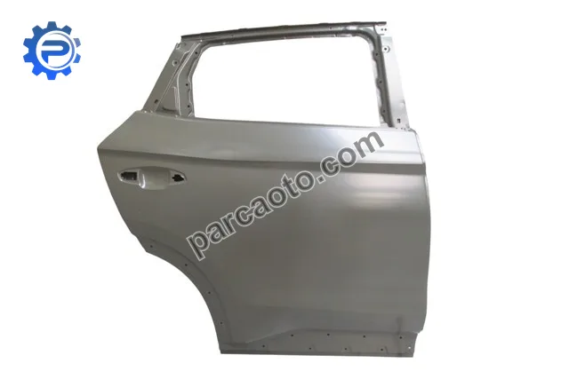Byd seal u- 24/25; arka kapı komple sağ gri boyalı (iceli/çekomastikli) (tw)