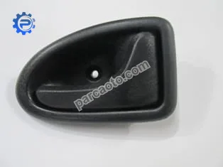 Renault clıo- 2- hb- 98/01; ön kapı iç açma kolu sağ (pütürlü siyah)