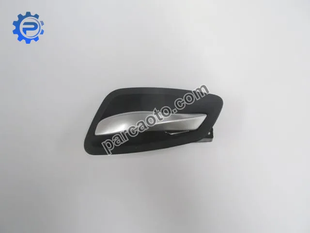 Bmw 3 serı- e90- 05/11; ön kapı iç açma kolu sağ siyah (elceği nikelajlı) (hushan)