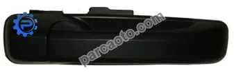 Jeep cherokee- grand- 06/11; arka kapı dış açma kolu sol (boyanır tip siyah) (hushan)