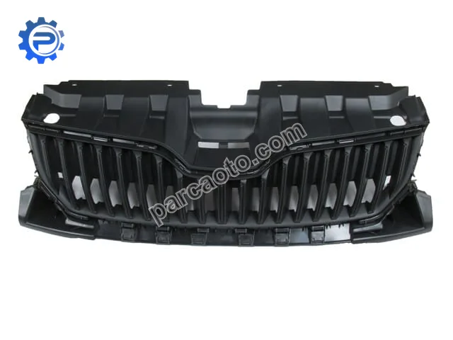 Skoda fabıa- 15/18; ön panjur (çıta delikli/nikelaj çıtasız) (tüv)(tyg)