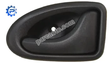 Opel movano- 99/03; ön kapı iç açma kolu sol siyah (pütürlü) (pleksan)