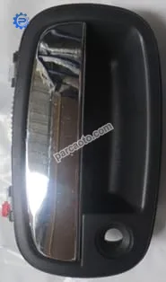 Kıa sportage- 95/02; ön kapı dış açma kolu sağ siyah (elceği nikelajlı) (hushan)