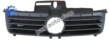 Volkswagen polo- 5- 02/05; ön panjur siyah (çift farlı tip) (tyg)