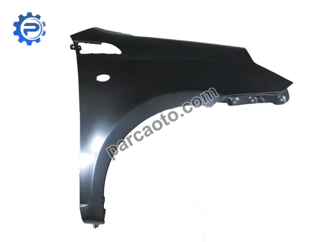 Chevrolet aveo- hb- 09/11; ön çamurluk sağ havalandırma ve sinyal delikli (tw)