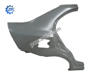 Chevrolet aveo- sd- 07/12; arka çamurluk sağ tavana kadar gri yakıt depo kapağı delikli (bfn)