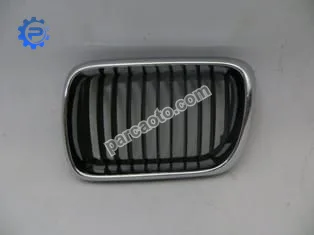 Bmw 3 serı- e36- sd/coupe- 94/98; ön panjur sol siyah/nikelaj çerçeveli (tyg)