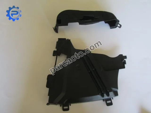 Dacıa logan- 04/08; eksantrik kapağı alt/üst set (2 parça) (triger kapağı)1,5 dcı