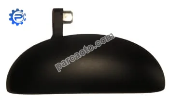 Peugeot 107- 06/14; arka kapı dış açma kolu sağ siyah (boyanır tip) (hushan)