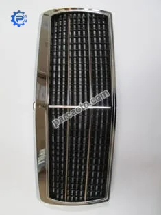Mercedes 190- w201- 83/93; ön panjur nikelajlı (iç petekleri siyah) komple (5çıtalı) (tw)