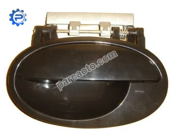 Opel corsa- c- 00/03; arka kapı dış açma kolu sağ siyah (boyanır tip) (tw)