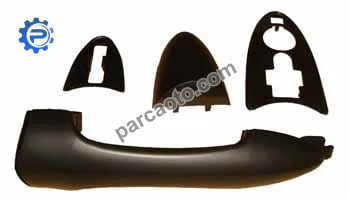 Ford focus- sd/hb- 98/05; arka kapı dış açma kolu sağ/sol aynı (adet) siyah (boyanır tip) (hushan)
